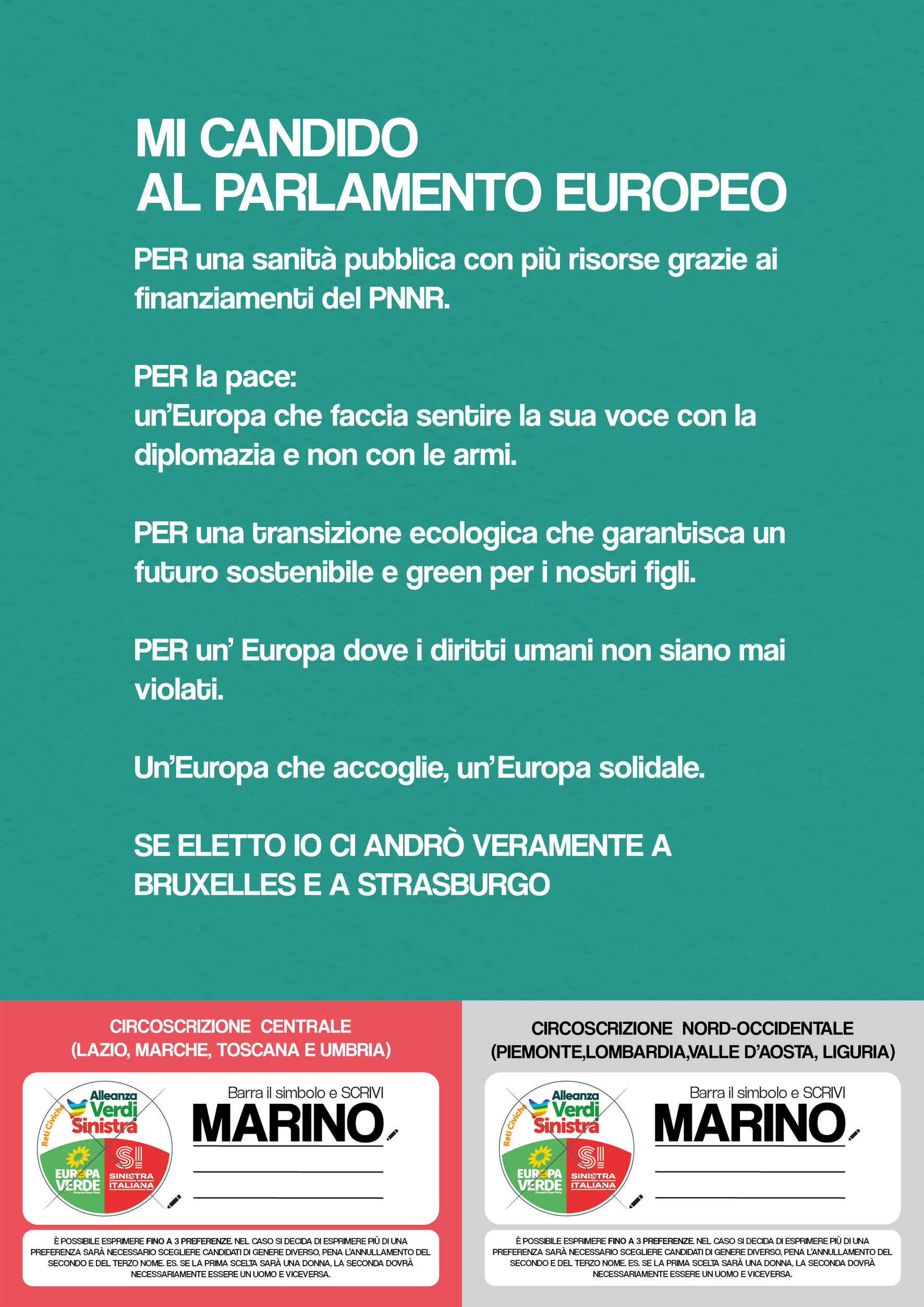 Ignazio Marino Elezioni europee 2024