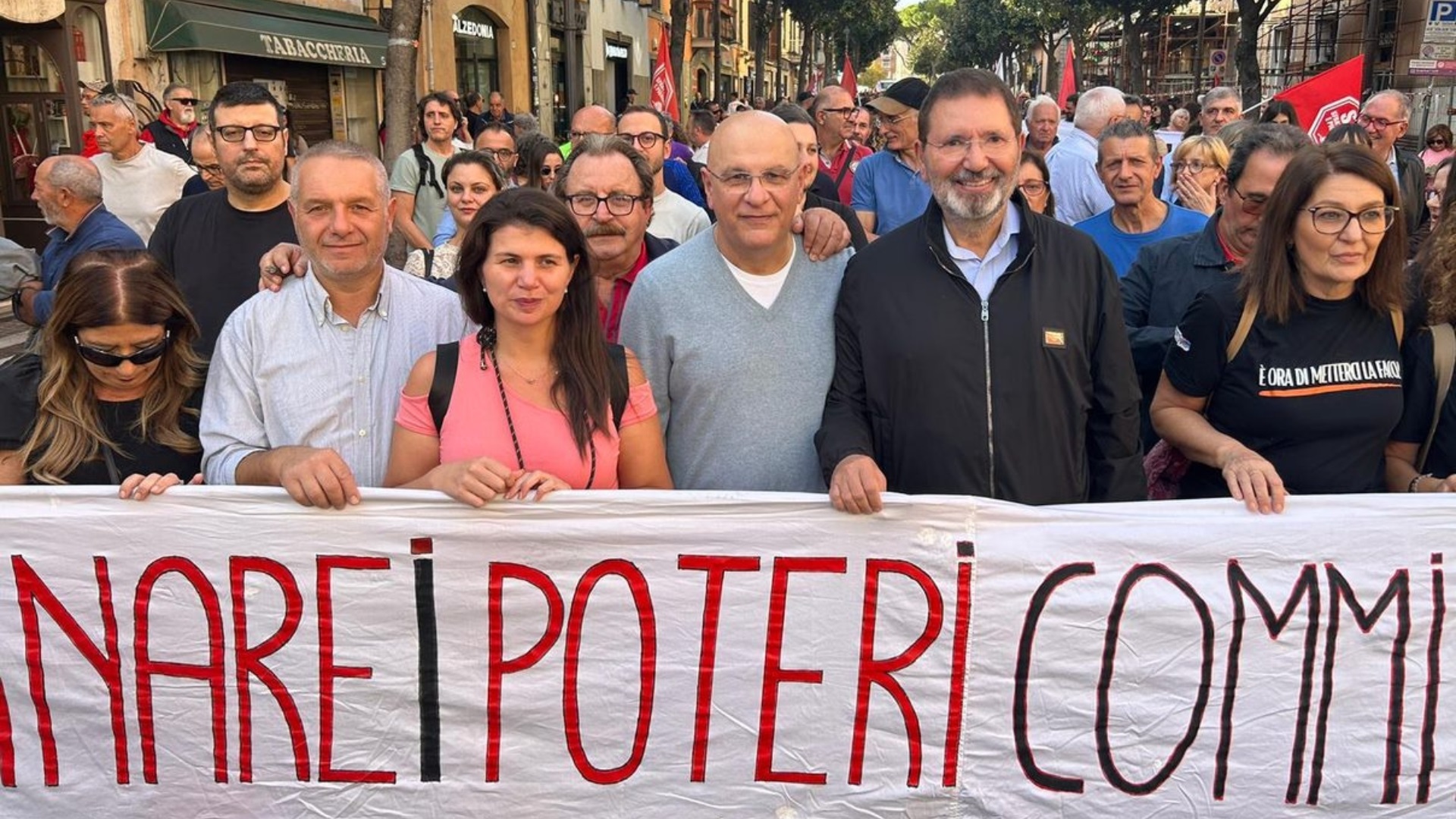 Albano Laziale, corteo contro l’inceneritore e le grandi opere inutili e dannose