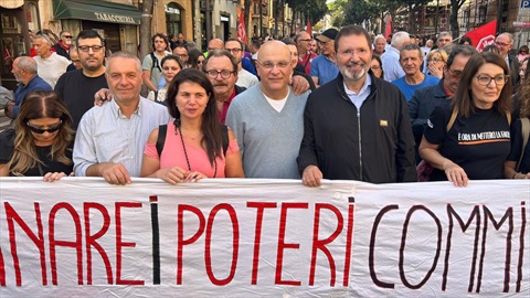 Albano Laziale, corteo contro l’inceneritore e le grandi opere inutili e dannose