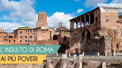 L'insulto di Roma ai più poveri