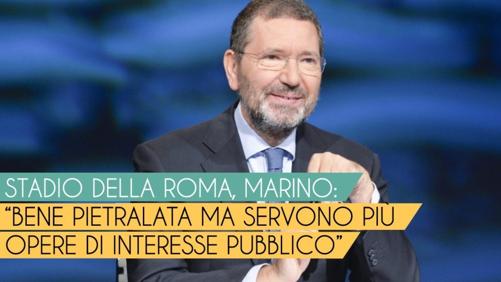 Stadio della Roma, Marino: “Bene Pietralata ma servono più opere di interesse pubblico”