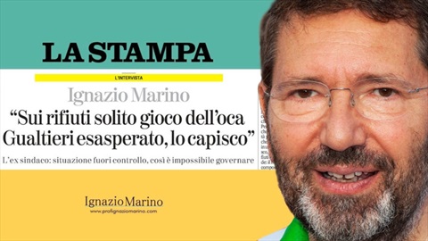 Sui rifiuti solito gioco dell’oca, Gualtieri esasperato, lo capisco