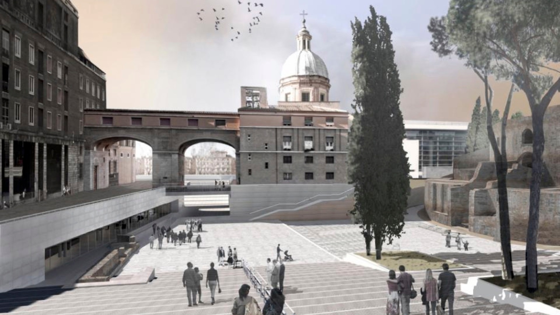 Piazza Augusto Imperatore e fake news