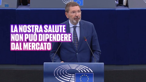 La nostra salute non può dipendere dal mercato. Plenaria Critical Medicines Act