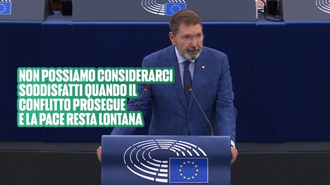 Non possiamo considerarci soddisfatti quando il conflitto prosegue e la pace resta lontana