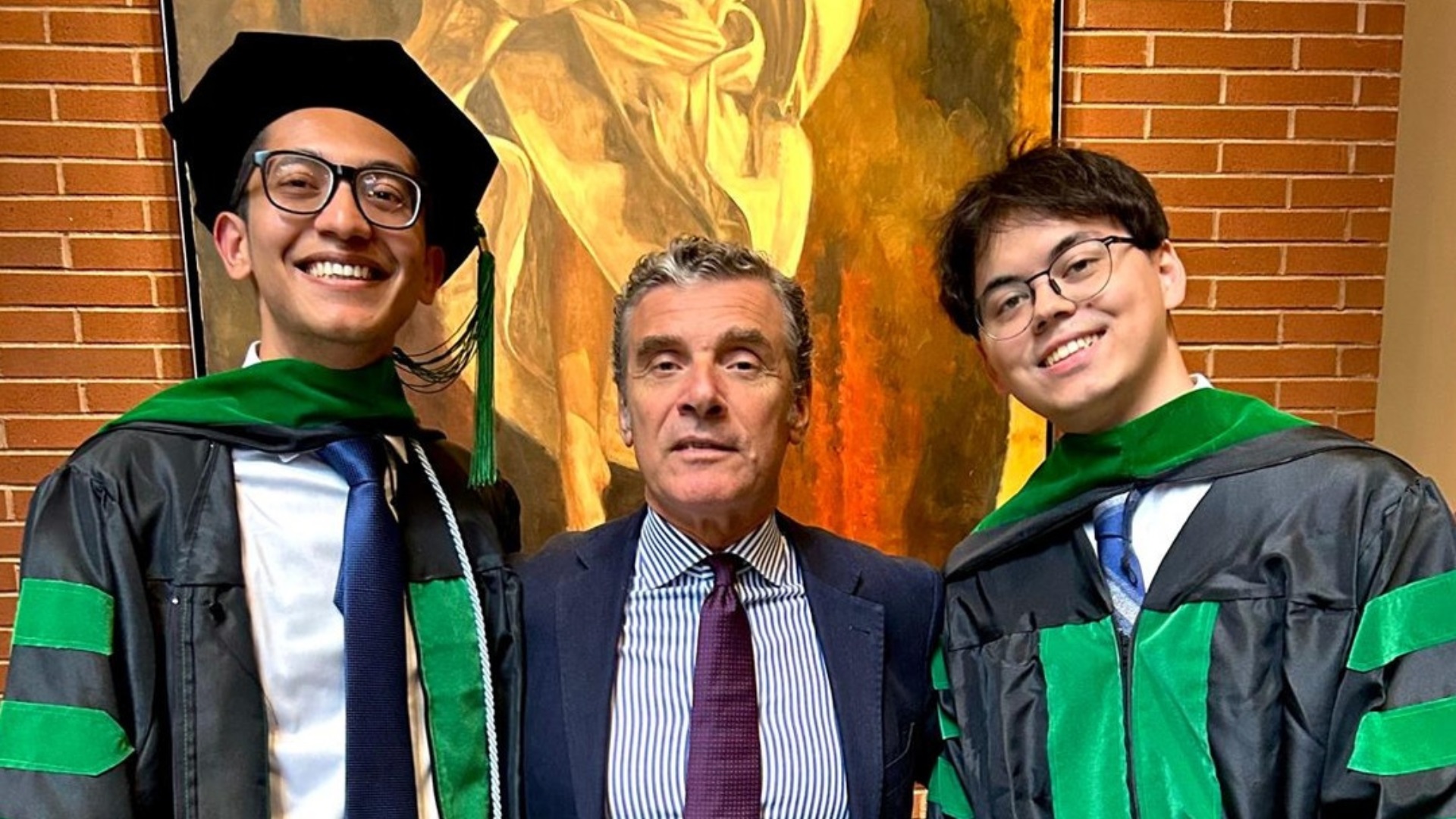Primi studenti dell’Università Cattolica del Sacro Cuore a conseguire la doppia laurea in Medicina e Chirurgia
