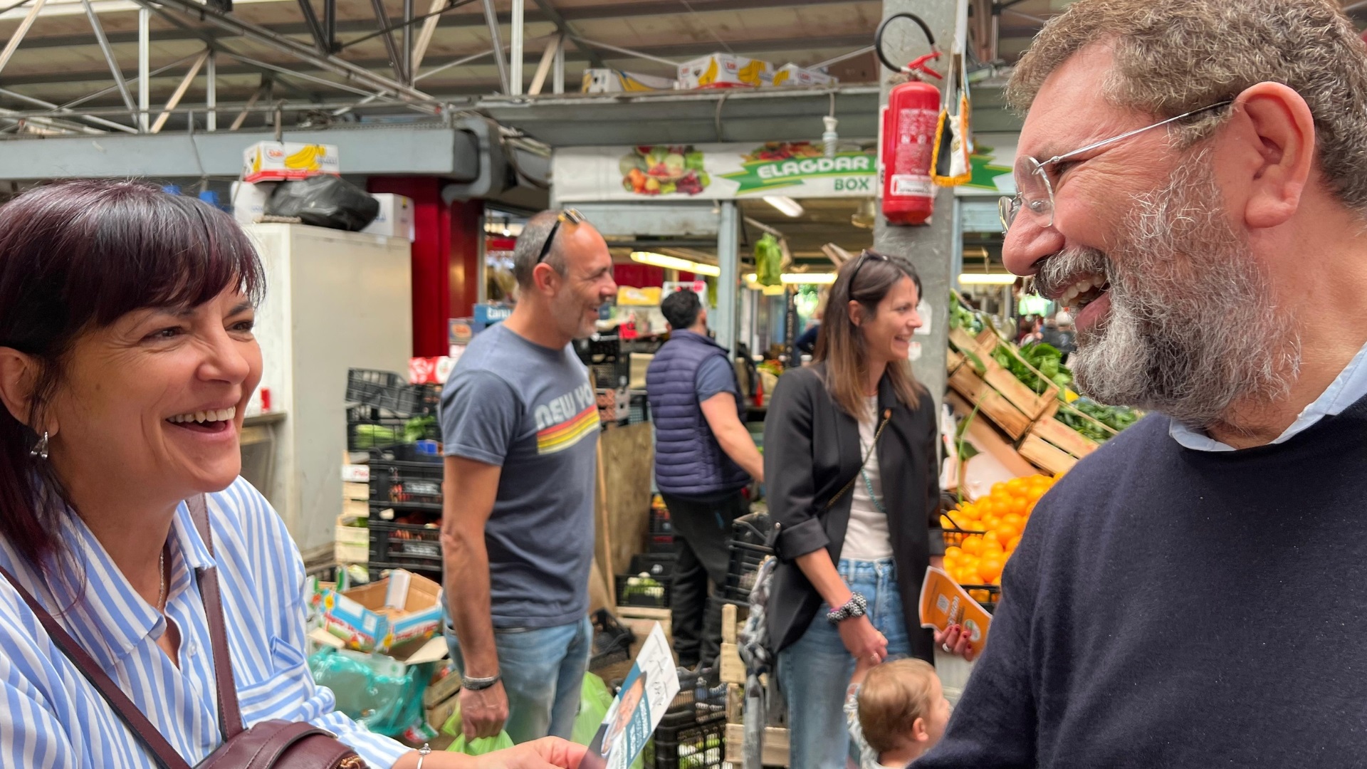 Ti Ascolto - La visita al mercato di Val Melaina