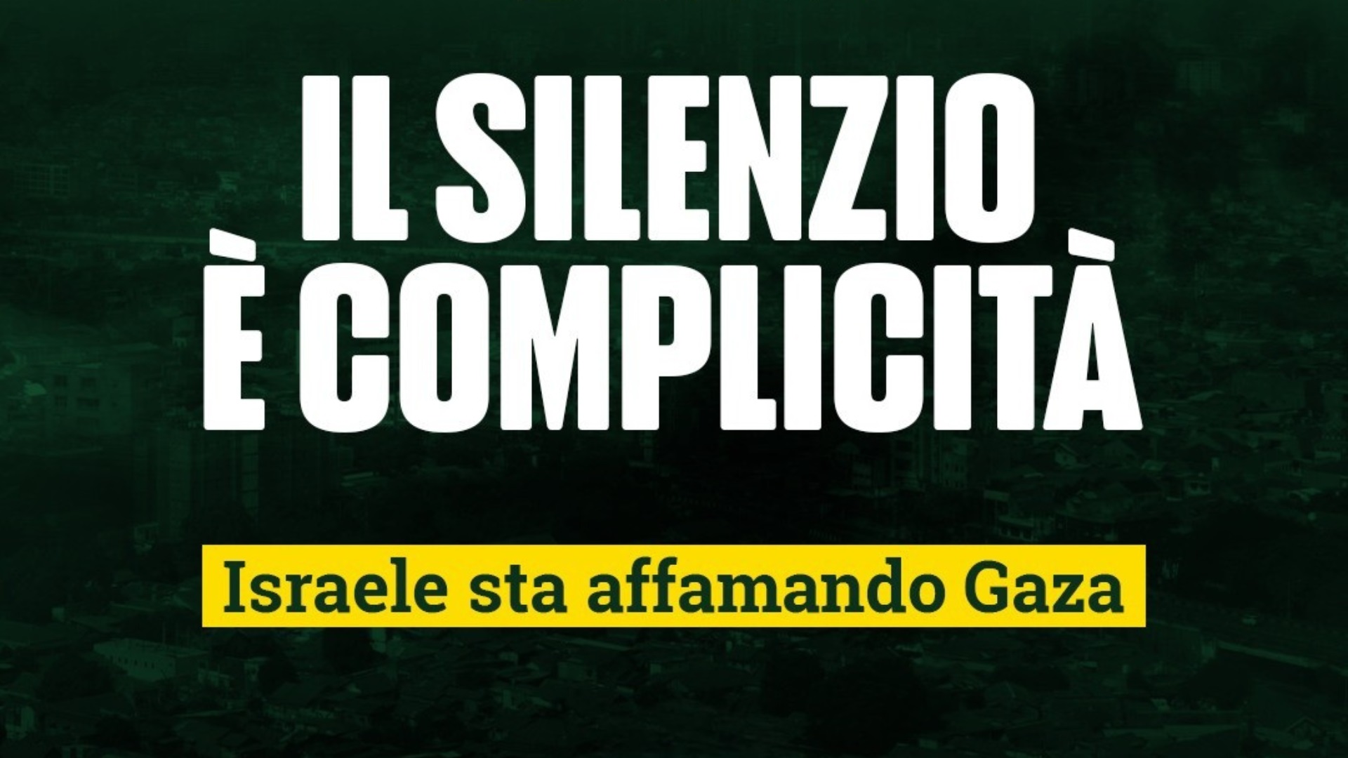 Crimini di guerra a Gaza: è ora di agire