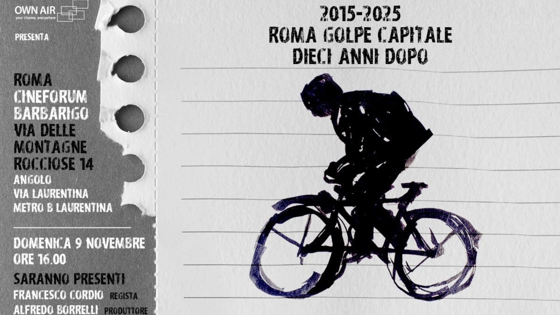 2015-2025 - Roma Golpe Capitale dieci anni dopo