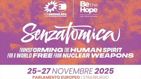 Senzatomica al Parlamento Europeo, la mostra sul disarmo contro la minaccia delle armi nucleati arriva a Strasburgo