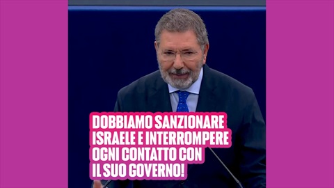 Dobbiamo sanzionare Israele e interrompere ogni contatto con il suo governo