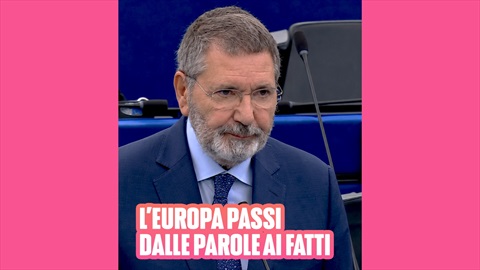 L'Europa passi dalle parole ai fatti