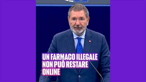 Un farmaco illegale non può restare online